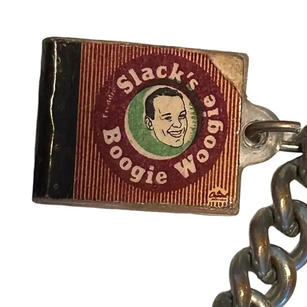 Vintage Capitol Records Miniature Album Cover Charm Bracelet | 1940s